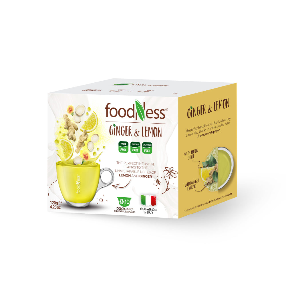 Jengibre & Limón caja x 10 cápsulas compatibles Dolce Gusto®