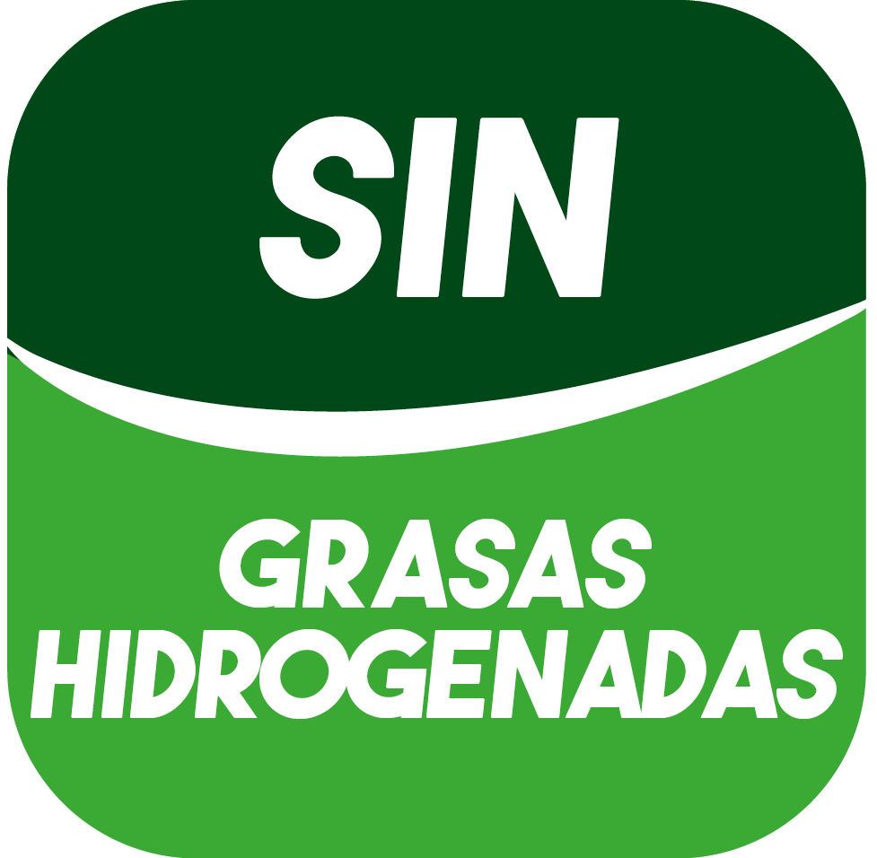 Sin grasas hidrogenadas